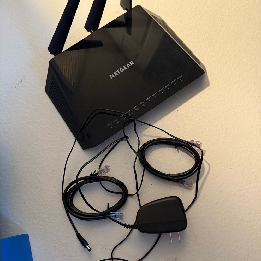 Netgear Black Wireless Router